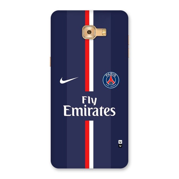 Saint Paris Jersey Back Case for Galaxy C9 Pro