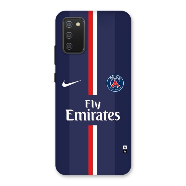 Saint Paris Jersey Back Case for Galaxy F02s