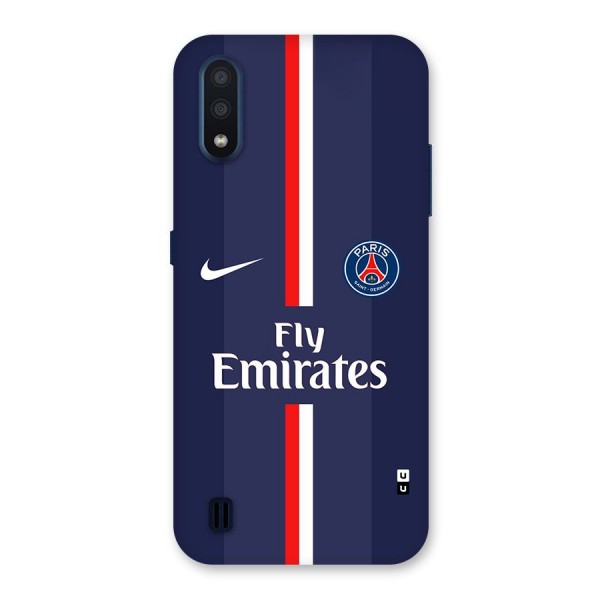 Saint Paris Jersey Back Case for Galaxy M01