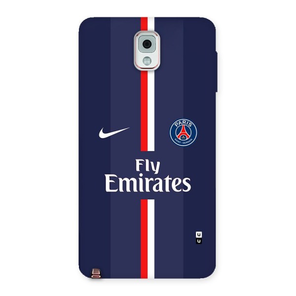 Saint Paris Jersey Back Case for Galaxy Note 3