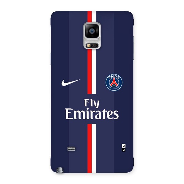 Saint Paris Jersey Back Case for Galaxy Note 4