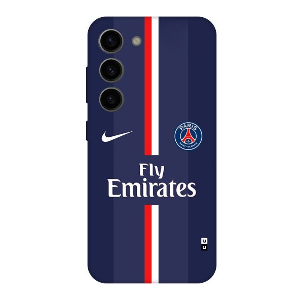 Saint Paris Jersey Back Case for Galaxy S23