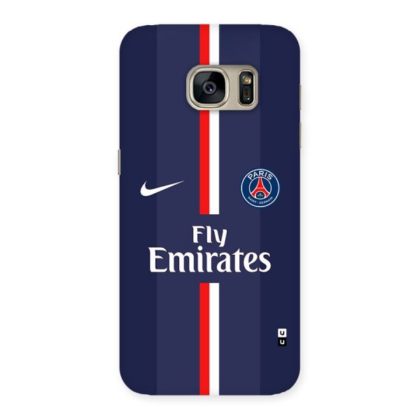 Saint Paris Jersey Back Case for Galaxy S7