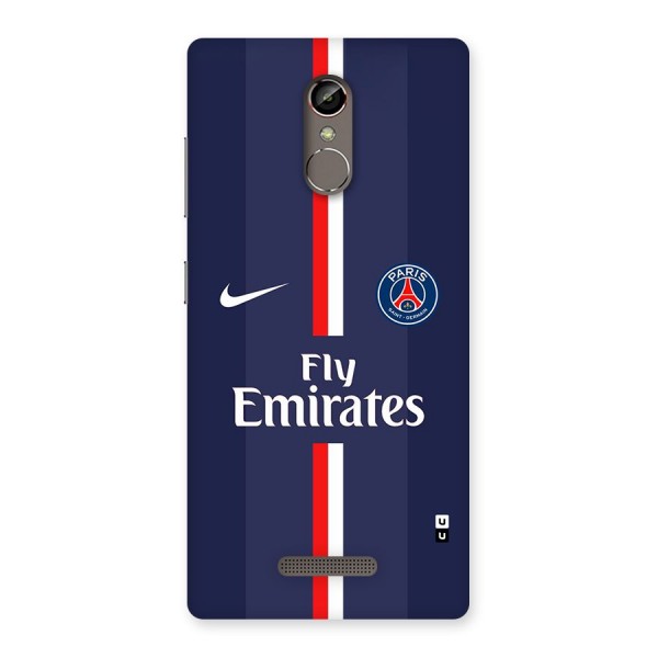 Saint Paris Jersey Back Case for Gionee S6s