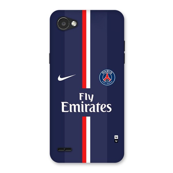 Saint Paris Jersey Back Case for LG Q6