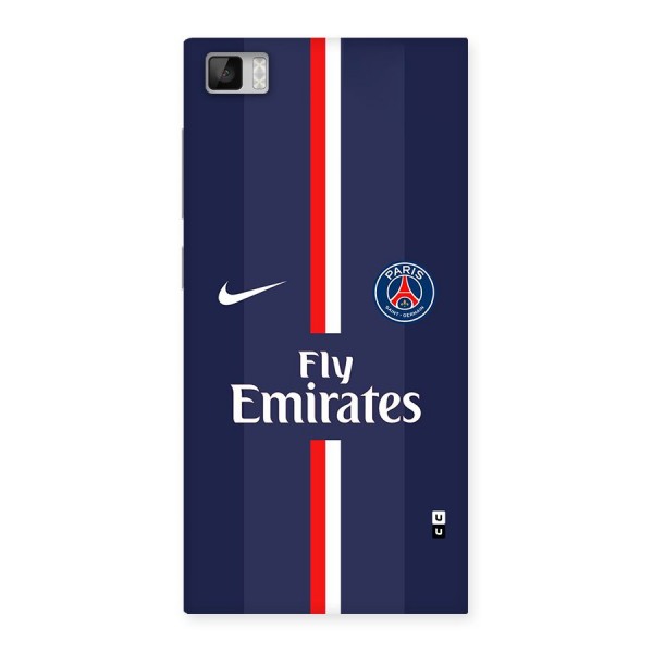 Saint Paris Jersey Back Case for Mi3