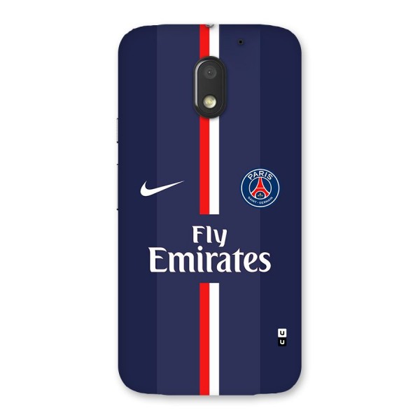 Saint Paris Jersey Back Case for Moto E3 Power