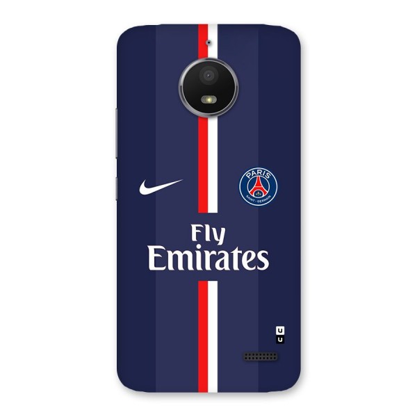 Saint Paris Jersey Back Case for Moto E4