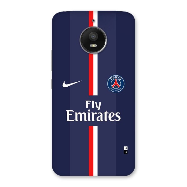 Saint Paris Jersey Back Case for Moto E4 Plus