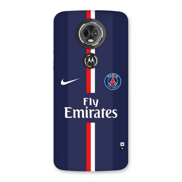 Saint Paris Jersey Back Case for Moto E5 Plus