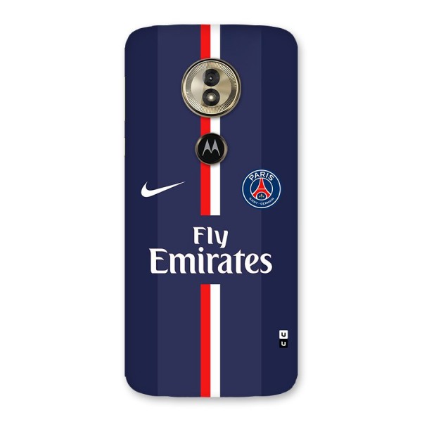 Saint Paris Jersey Back Case for Moto G6 Play