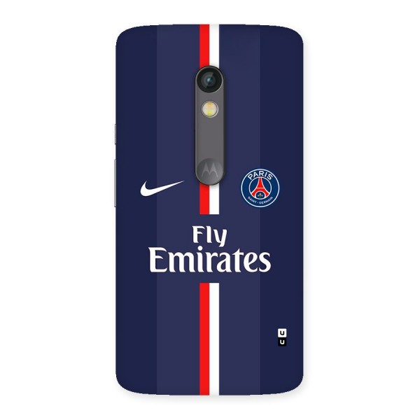 Saint Paris Jersey Back Case for Moto X Play