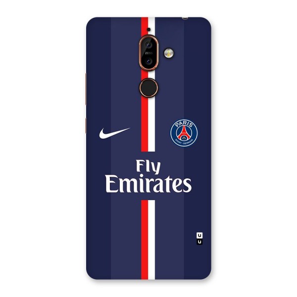 Saint Paris Jersey Back Case for Nokia 7 Plus