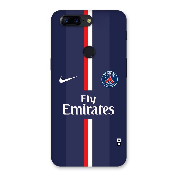 Saint Paris Jersey Back Case for OnePlus 5T