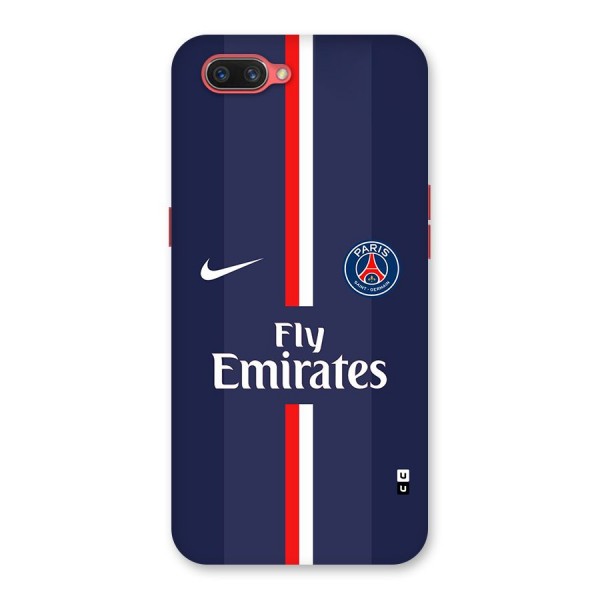 Saint Paris Jersey Back Case for Oppo A3s