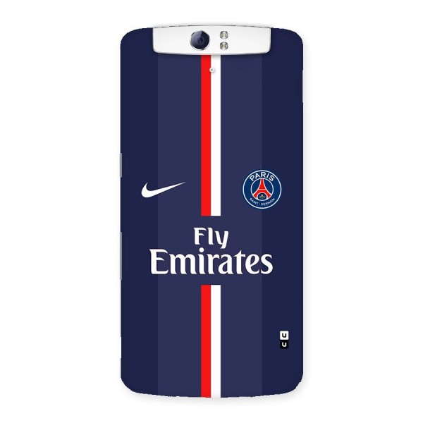 Saint Paris Jersey Back Case for Oppo N1