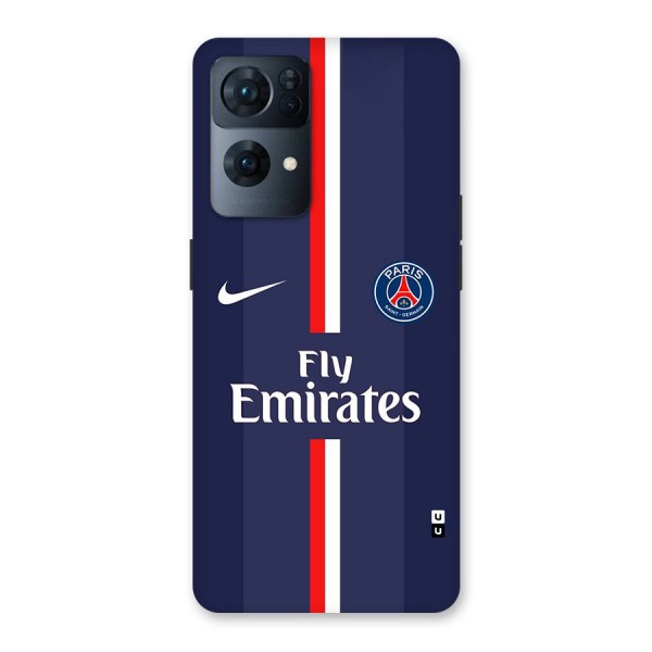 Saint Paris Jersey Back Case for Oppo Reno7 Pro 5G