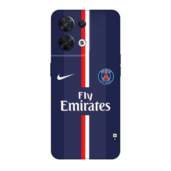 Saint Paris Jersey Back Case for Oppo Reno8 5G