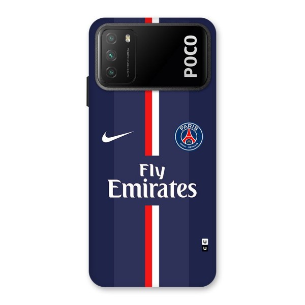 Saint Paris Jersey Back Case for Poco M3