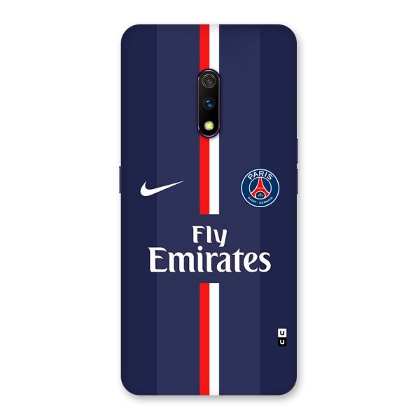 Saint Paris Jersey Back Case for Realme X