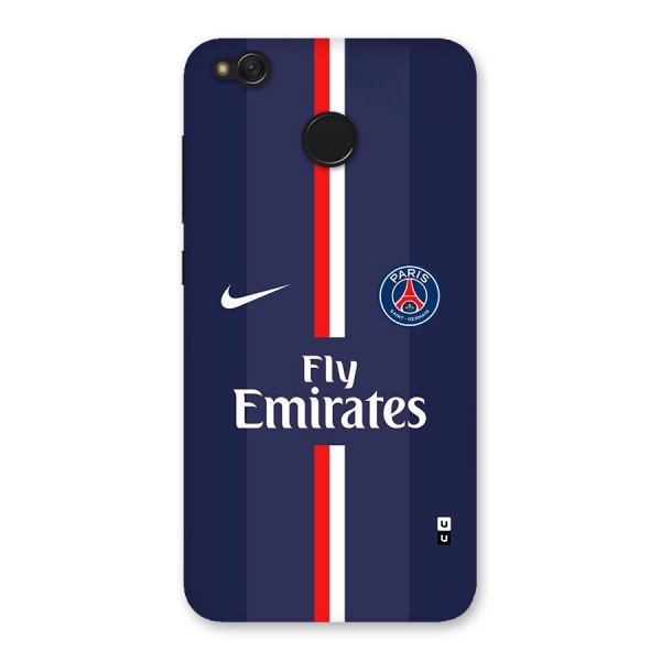 Saint Paris Jersey Back Case for Redmi 4