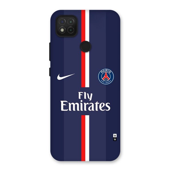 Saint Paris Jersey Back Case for Redmi 9C