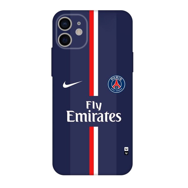 Saint Paris Jersey Back Case for iPhone 11