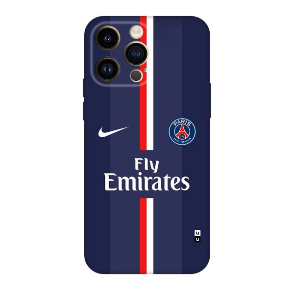 Saint Paris Jersey Back Case for iPhone 14 Pro Max