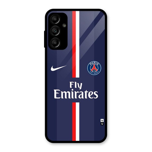 Saint Paris Jersey Glass Back Case for Galaxy A14 5G