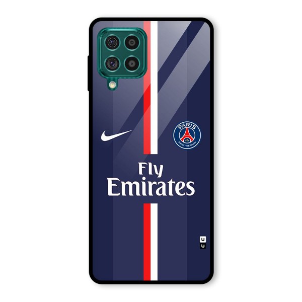 Saint Paris Jersey Glass Back Case for Galaxy F62