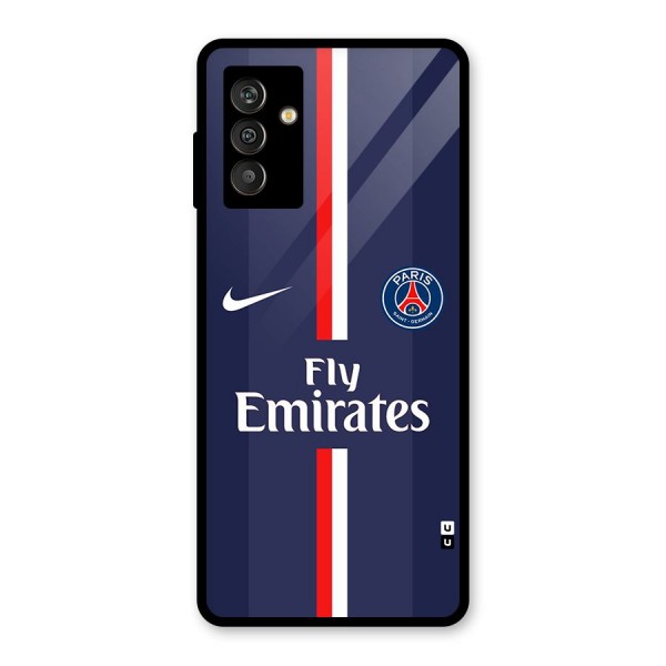 Saint Paris Jersey Glass Back Case for Galaxy M13