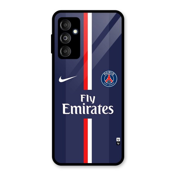 Saint Paris Jersey Glass Back Case for Galaxy M14 5G