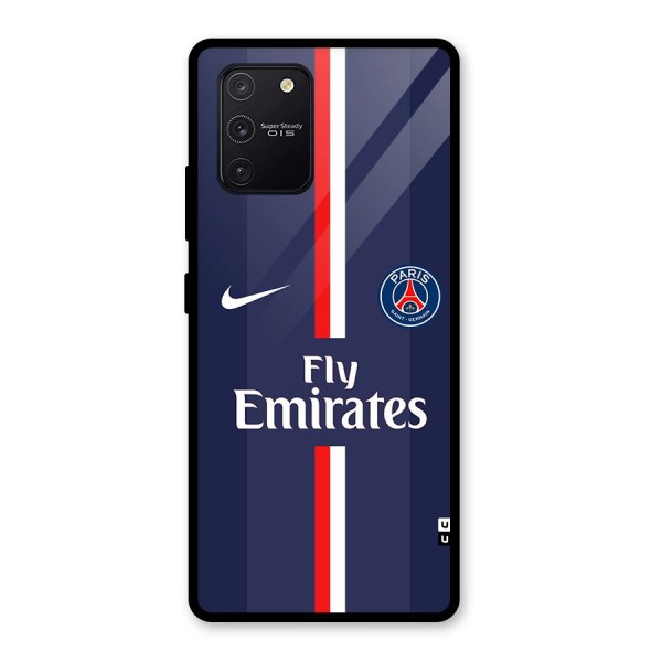 Saint Paris Jersey Glass Back Case for Galaxy S10 Lite