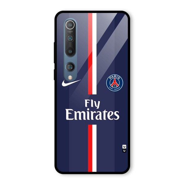 Saint Paris Jersey Glass Back Case for Mi 10