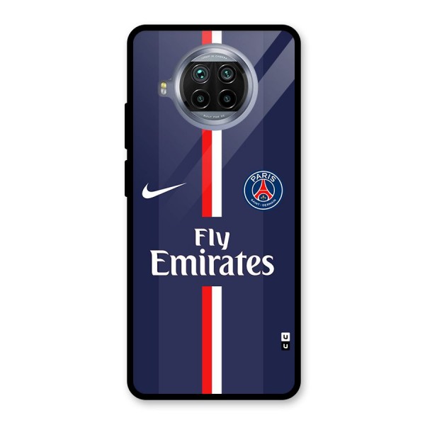 Saint Paris Jersey Glass Back Case for Mi 10i