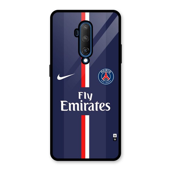 Saint Paris Jersey Glass Back Case for OnePlus 7T Pro