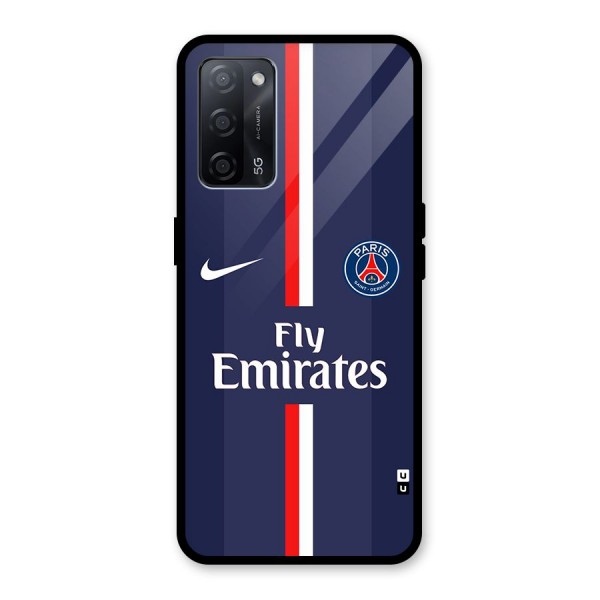 Saint Paris Jersey Glass Back Case for Oppo A53s 5G