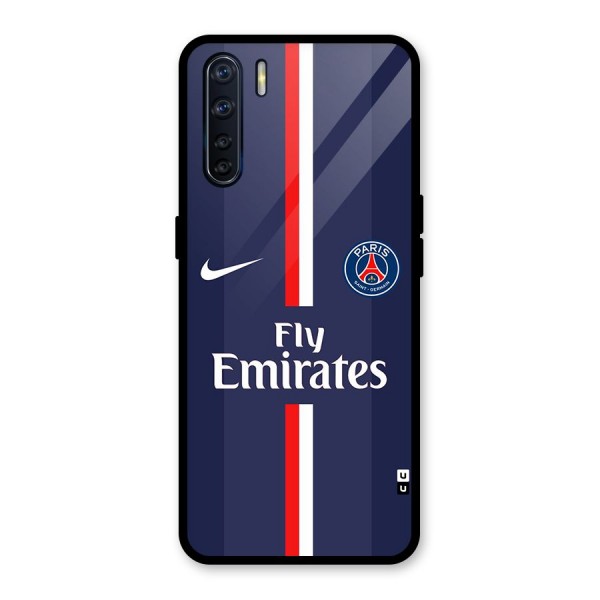 Saint Paris Jersey Glass Back Case for Oppo F15