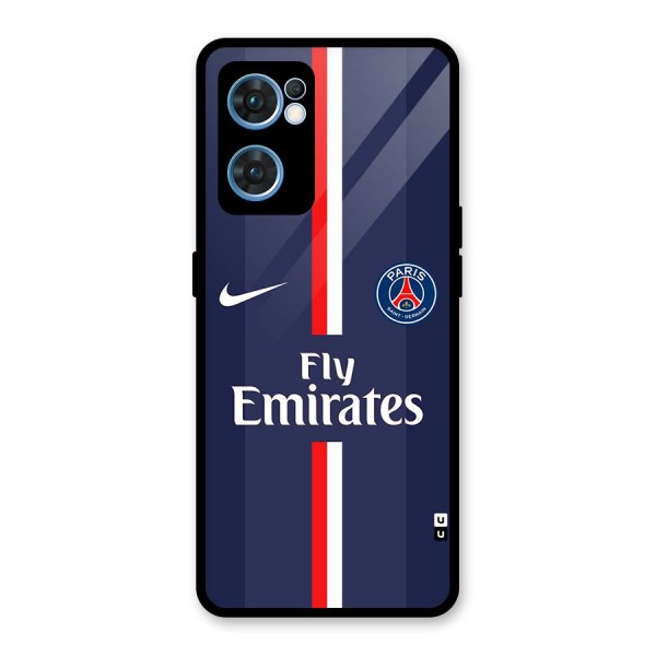 Saint Paris Jersey Glass Back Case for Oppo Reno7 5G