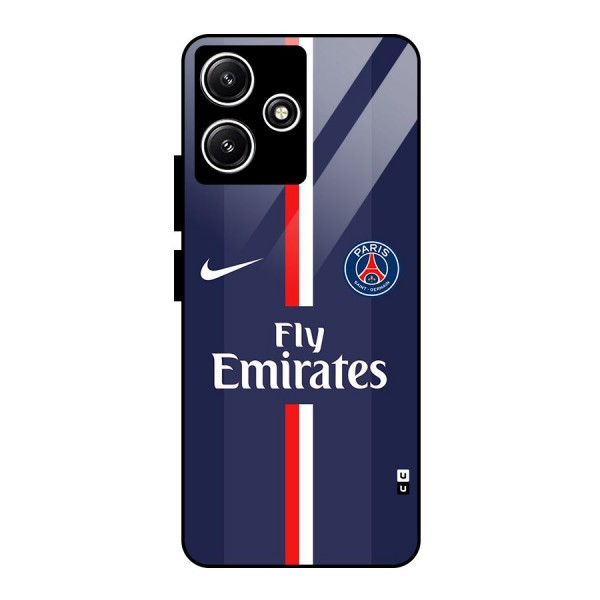 Saint Paris Jersey Glass Back Case for Poco M6 Pro