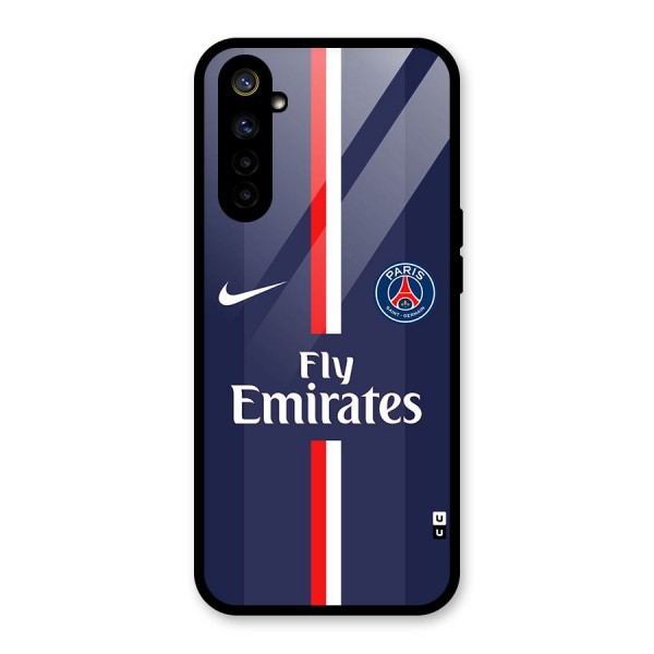 Saint Paris Jersey Glass Back Case for Realme 6