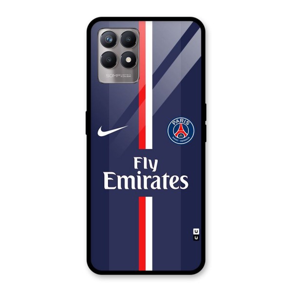 Saint Paris Jersey Glass Back Case for Realme 8i