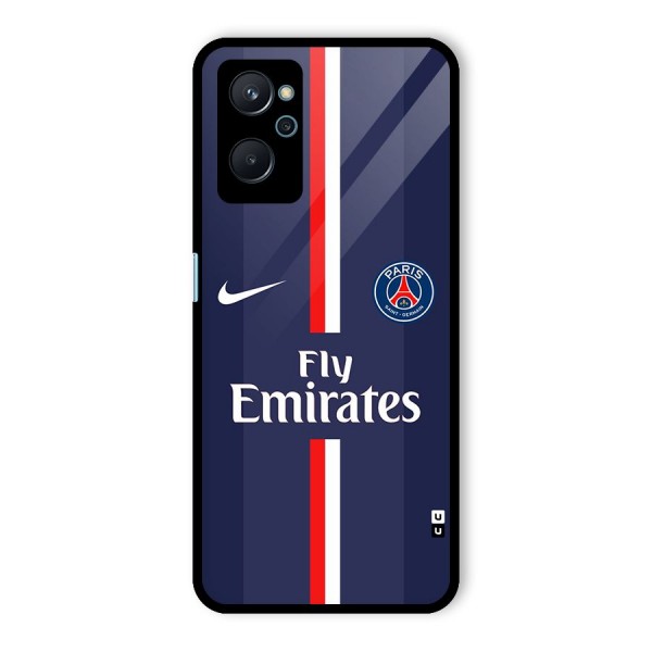 Saint Paris Jersey Glass Back Case for Realme 9i