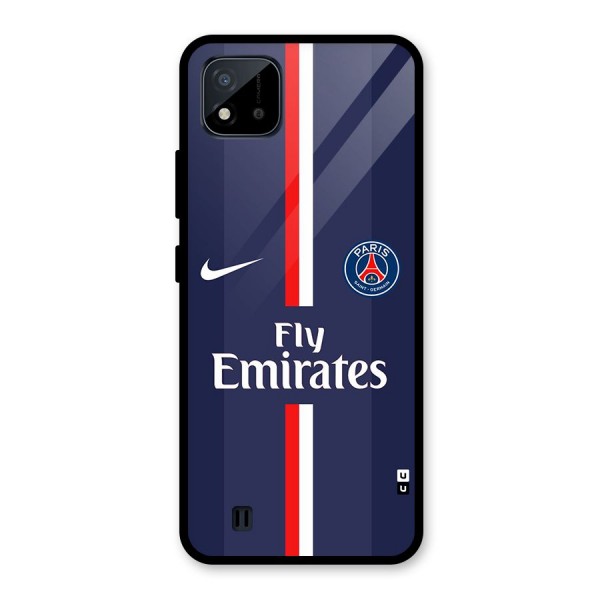 Saint Paris Jersey Glass Back Case for Realme C11 2021