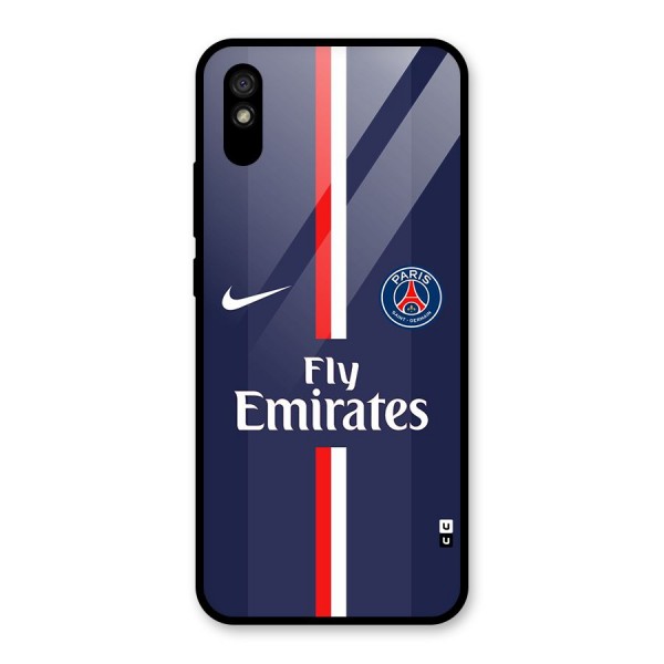 Saint Paris Jersey Glass Back Case for Redmi 9i