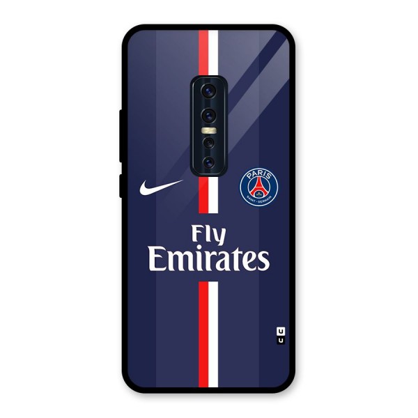 Saint Paris Jersey Glass Back Case for Vivo V17 Pro