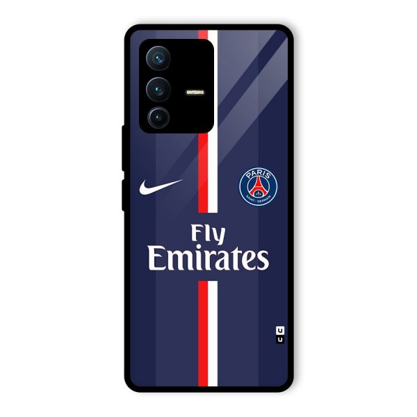 Saint Paris Jersey Glass Back Case for Vivo V23 Pro