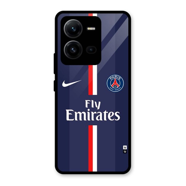 Saint Paris Jersey Glass Back Case for Vivo V25