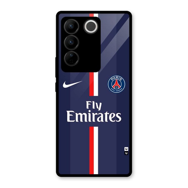 Saint Paris Jersey Glass Back Case for Vivo V27 Pro