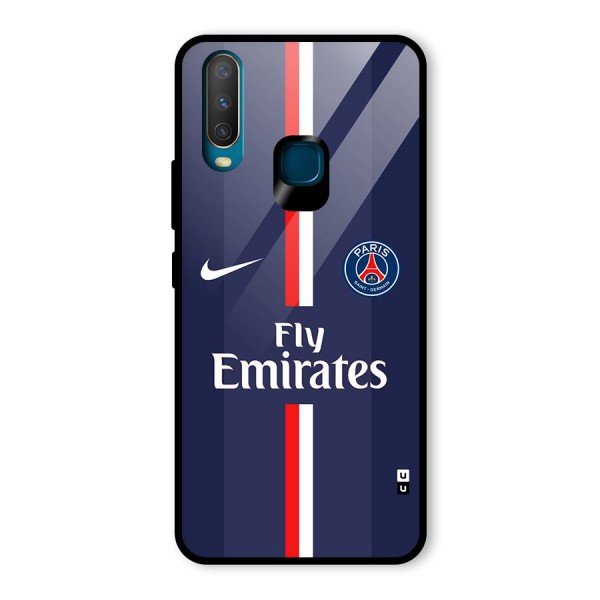 Saint Paris Jersey Glass Back Case for Vivo Y12